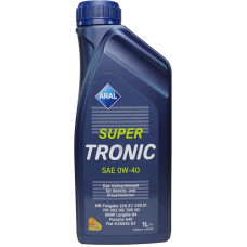 Синтетическое моторное масло SuperTronic 0W-40 1L