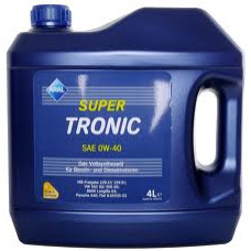 Синтетическое моторное масло SuperTronic 0W-40 4L