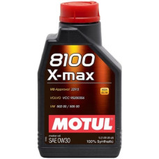 Cинтетическое моторное масло MOTUL 0W30 8100 X-max 1L