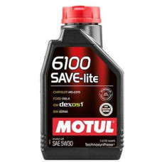 Cинтетическое моторное масло 5W20 6100 SAVE-LITE 1L