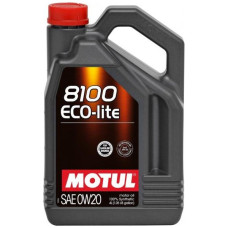 Cинтетическое моторное масло 0W-20 8100 Eco-Lite 5L