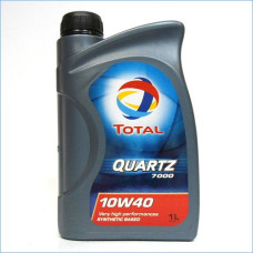 Полусинтетическое моторное масло QUARTZ 7000 10W-40 1L