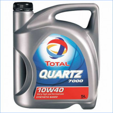 Полусинтетическое моторное масло QUARTZ 7000 10W-40 5L