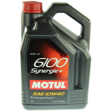 Полусинтетическое моторное масло 10W40 6100 Synergie+ 4L
