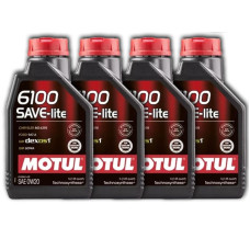 Cинтетическое моторное масло 0W20 6100 SAVE-LITE 1L